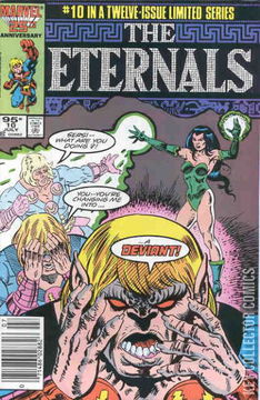 Variant Cover for Eternals #10
