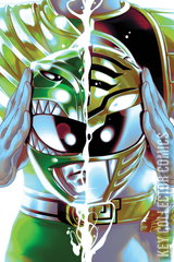 Variant Cover for Mighty Morphin Power Rangers #122