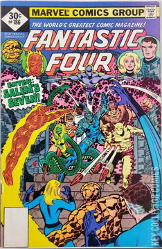 Variant Cover for Fantastic Four #186