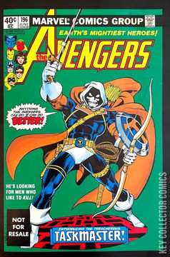 Variant Cover for Avengers, The #196