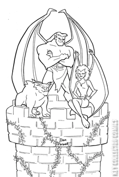 Variant Cover for Gargoyles #1