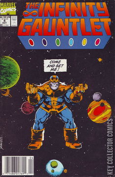 Variant Cover for Infinity Gauntlet #4
