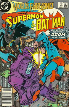 Variant Cover for World's Finest Comics #311