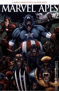 Variant Cover for Marvel Apes #2