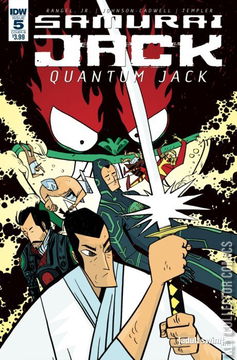 Variant Cover for Samurai Jack: Quantum Jack #5