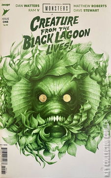 Variant Cover for Universal Monsters: The Creature From the Black Lagoon Lives #1