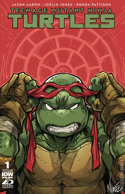 Cover art for Teenage Mutant Ninja Turtles #1 SDCC