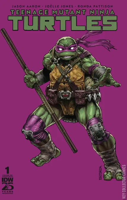 Cover art for Teenage Mutant Ninja Turtles #1 SDCC