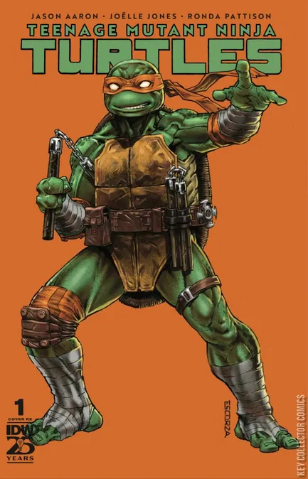 Cover art for Teenage Mutant Ninja Turtles #1 SDCC