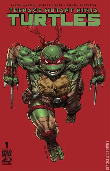 Cover art for Teenage Mutant Ninja Turtles #1 SDCC