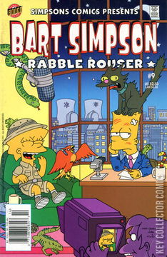 Variant Cover for Simpsons Comics Presents Bart Simpson #9