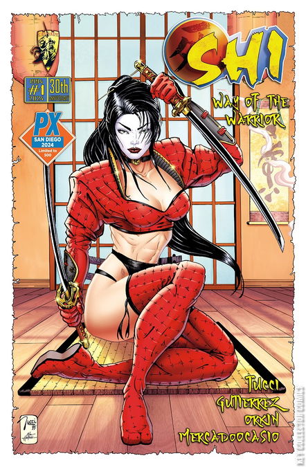 Cover art for Shi: The Way of the Warrior #1 