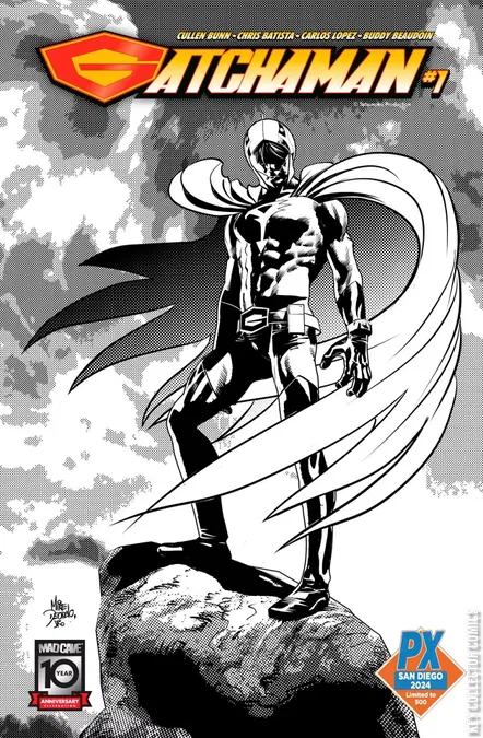Cover art for Gatchaman #1 SDCC