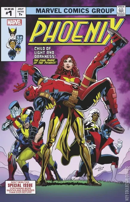 Cover art for Phoenix #1 SDCC