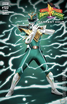 Variant Cover for Mighty Morphin Power Rangers #122