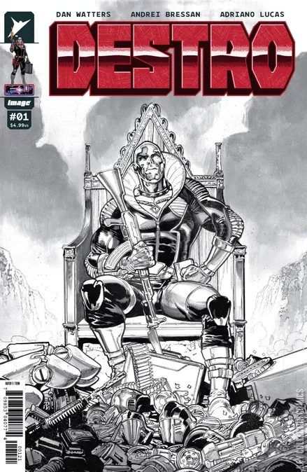 Cover art for Destro #1 SDCC