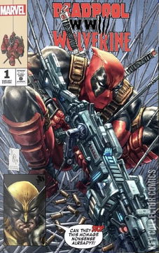Variant Cover for Deadpool / Wolverine:  WW III #1