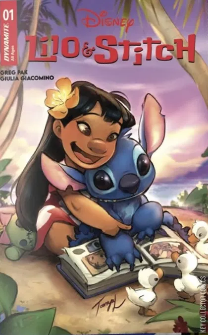 Cover art for Lilo & Stitch #1 SDCC