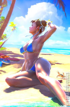 Variant Cover for Street Fighter Swimsuit Special 2023 #1
