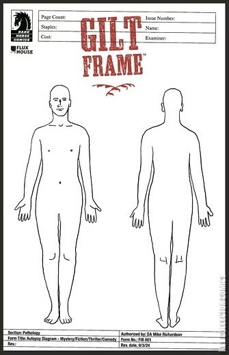 Cover art for Gilt Frame #1 SDCC