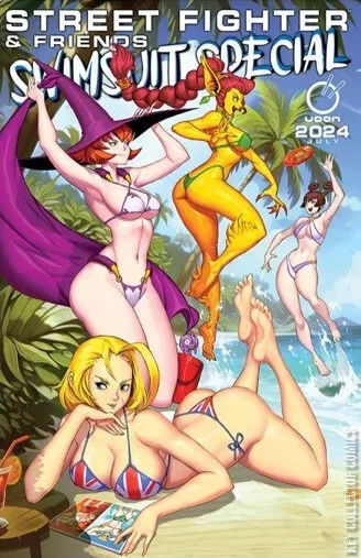 Cover art for Street Fighter & Friends Swimsuit Special 2024 #1 