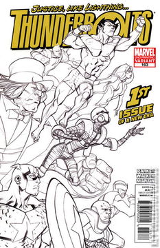 Variant Cover for Thunderbolts #163