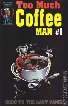 Variant Cover for Too Much Coffee Man #1