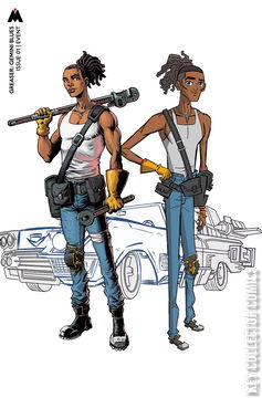 Variant Cover for Greaser: Gemini Blues #1