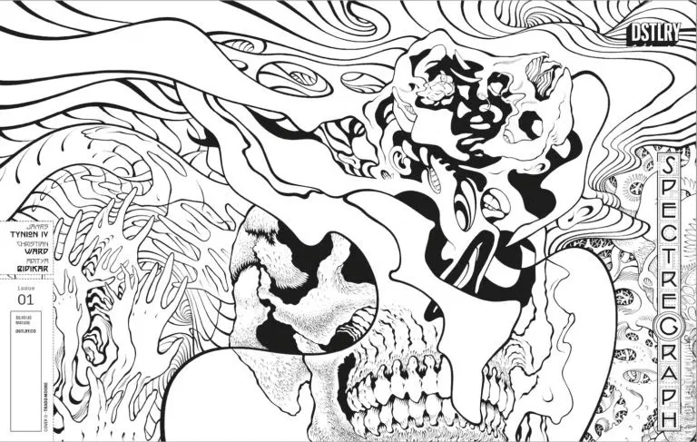 Cover art for Spectregraph #1 
