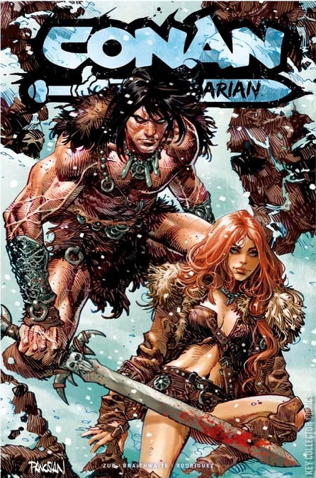 Cover art for Conan the Barbarian #1 