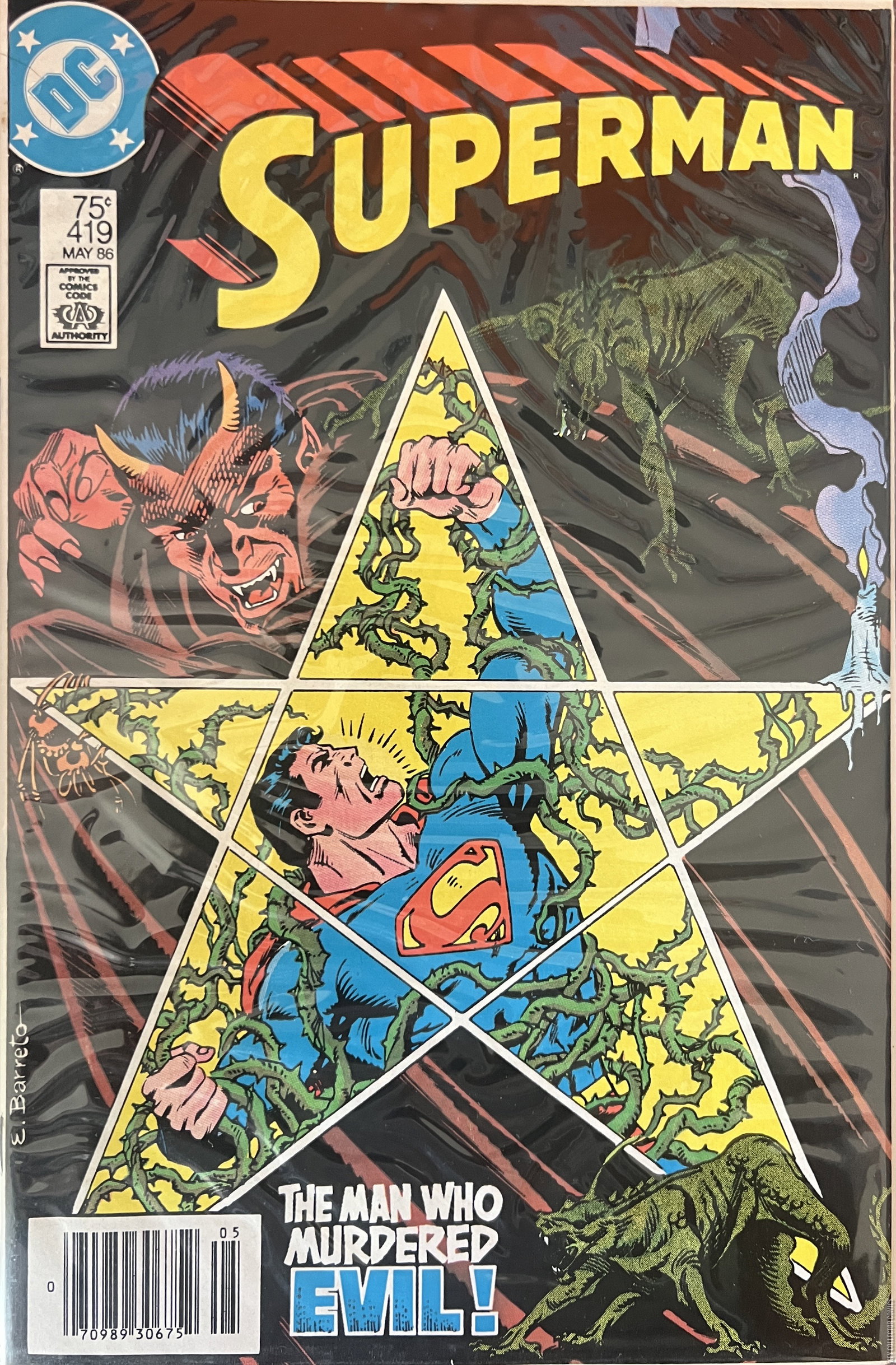 Superman #419 Published May 1986 | Key Collector Comics