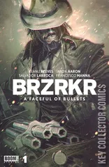 Variant Cover for BRZRKR: A Faceful of Bullets #1