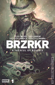 Variant Cover for BRZRKR: A Faceful of Bullets #1
