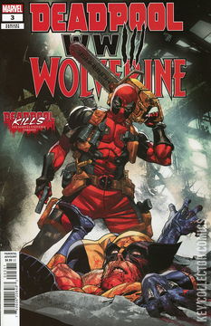 Variant Cover for Deadpool / Wolverine:  WW III #3