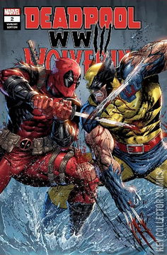Variant Cover for Deadpool / Wolverine:  WW III #2