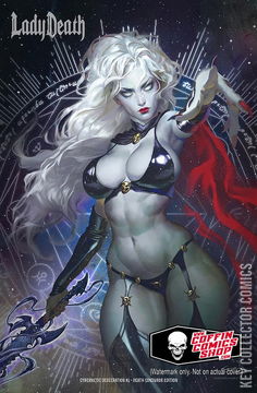 Variant Cover for Lady Death: Cybernetic Desecration #1