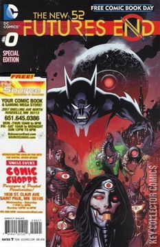 Variant Cover for Free Comic Book Day 2014: Futures End Special Edition #0