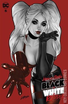 Variant Cover for Harley Quinn: Black, White, Redder #5