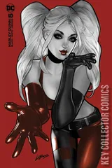 Variant Cover for Harley Quinn: Black, White, Redder #5