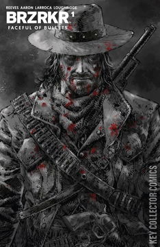 Variant Cover for BRZRKR: A Faceful of Bullets #1
