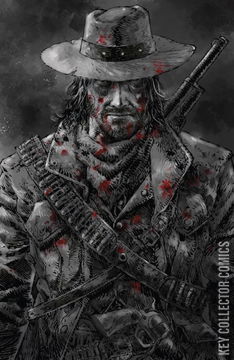 Variant Cover for BRZRKR: A Faceful of Bullets #1