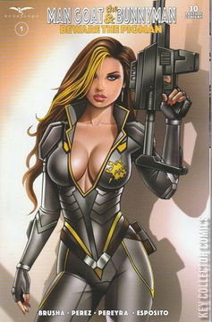 Variant Cover for Man Goat and the Bunnyman: Beware the Pigman #1