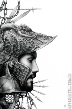 Variant Cover for BRZRKR: Fallen Empire - Pen & Ink #1