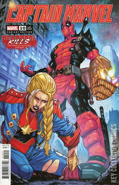 Variant Cover for Captain Marvel #10