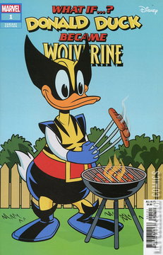 Variant Cover for What If...? Donald Duck Became Wolverine #1