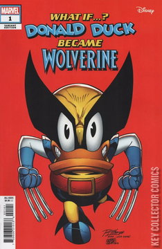 Variant Cover for What If...? Donald Duck Became Wolverine #1