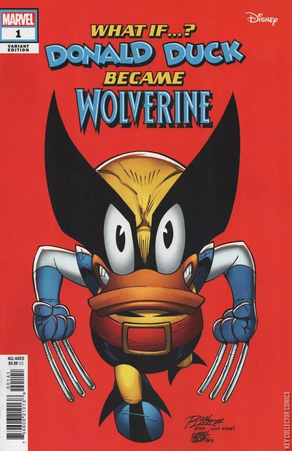 Donald Wolverine What If...? Donald Duck Became Wolverine #1 Variant – Value & Details ...