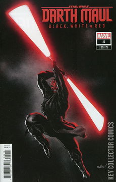 Variant Cover for Star Wars: Darth Maul - Black, White & Red #4