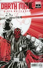 Variant Cover for Star Wars: Darth Maul - Black, White & Red #4