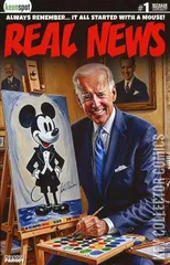 Variant Cover for Biden's Titans vs. Mickey Mouse #1